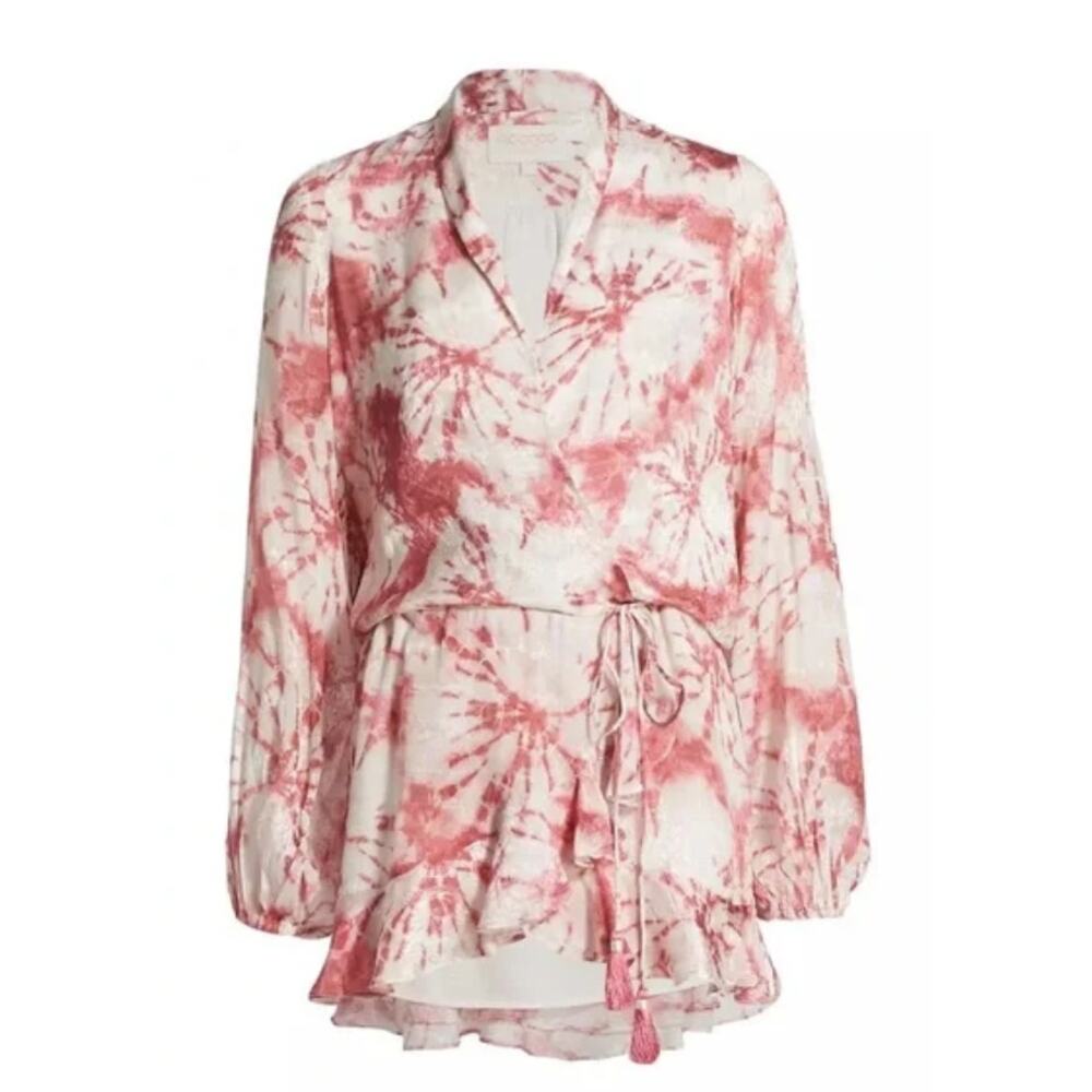 0104 Rococo Sand Ava mini dress rosewood L