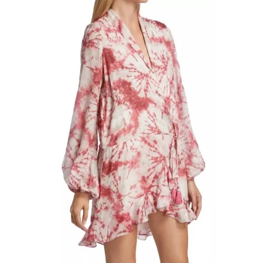 0104 Rococo Sand Ava mini dress rosewood L