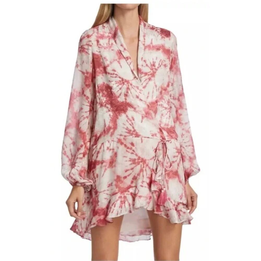 0104 Rococo Sand Ava mini dress rosewood L