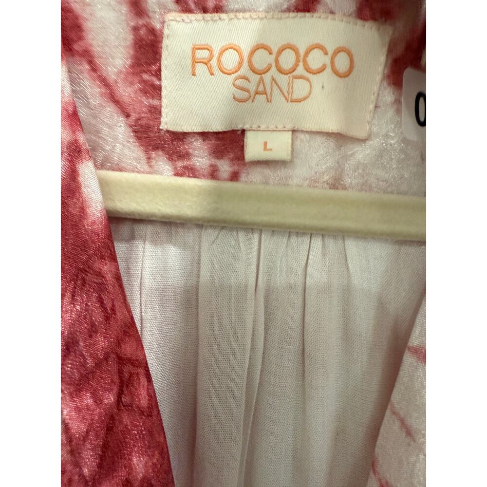 0104 Rococo Sand Ava mini dress rosewood L