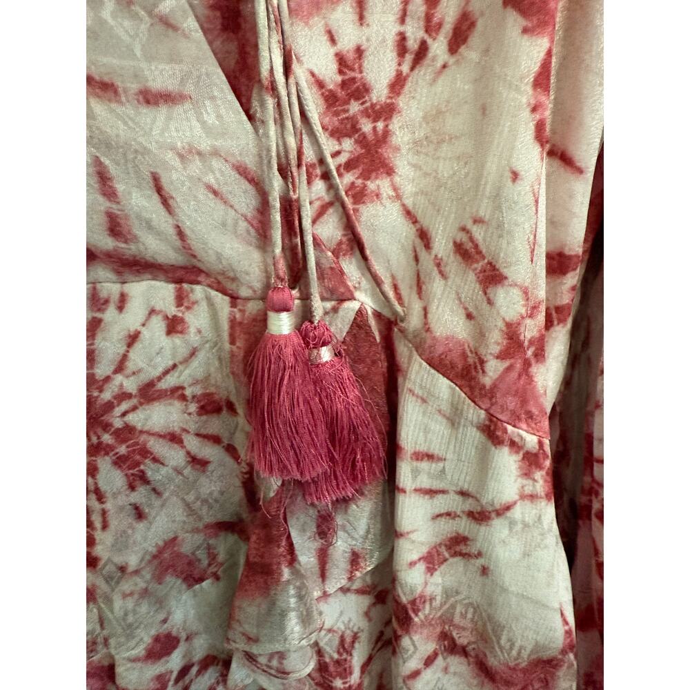 0104 Rococo Sand Ava mini dress rosewood L