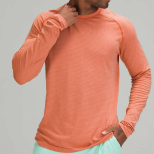 (6058) LULULEMON MENS Metal Vent Tech Surge Long Sleeve Size M **FLAW