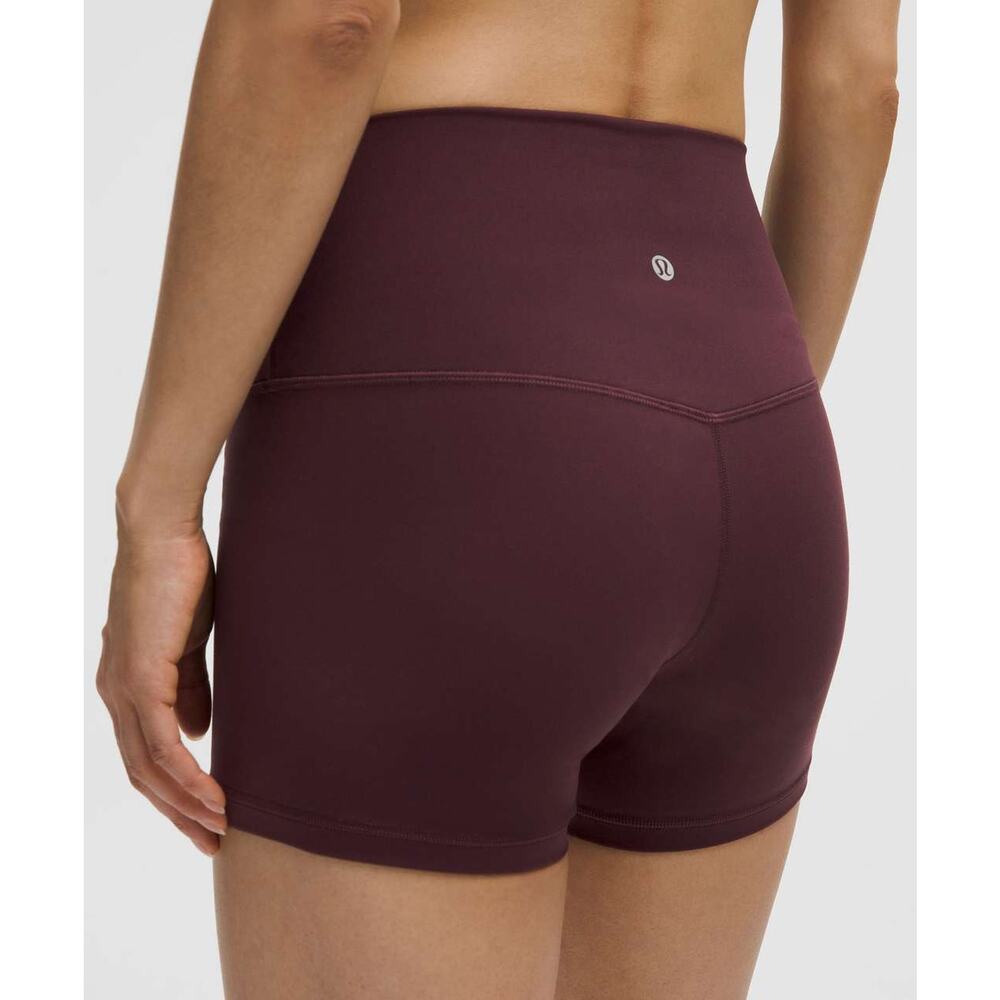 0143/0144/0145 NWT Lululemon Align High-Rise Short 4" Goodnight Plum Sz 4