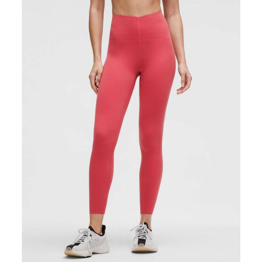 0152 NWT Lululemon Glow Up Super-High-Rise Tight 25" Desert Red sz 4