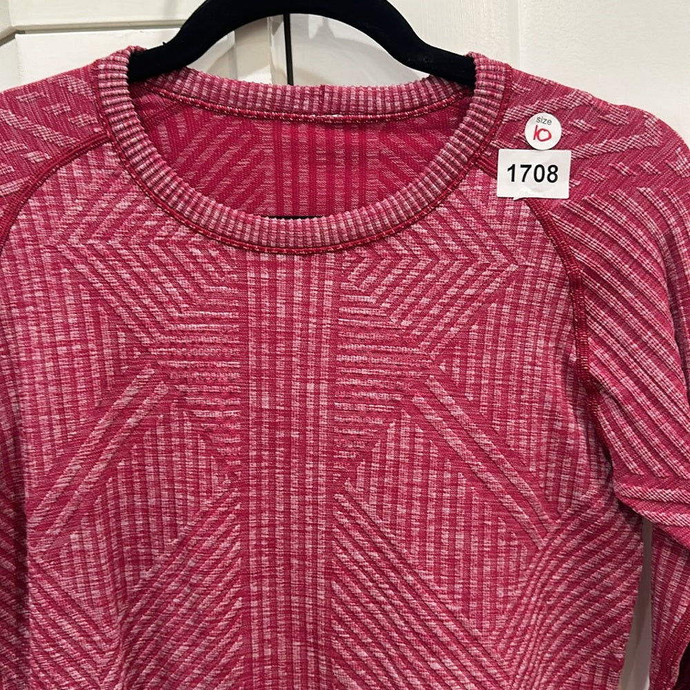 (6617)  🍋 LULULEMON Rest Less Pullover Sz 10 *EUC