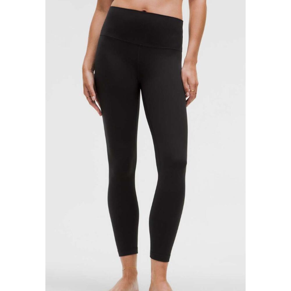 6887 NWT Lululemon Align High-Rise Pant 25" Black in Sz 6