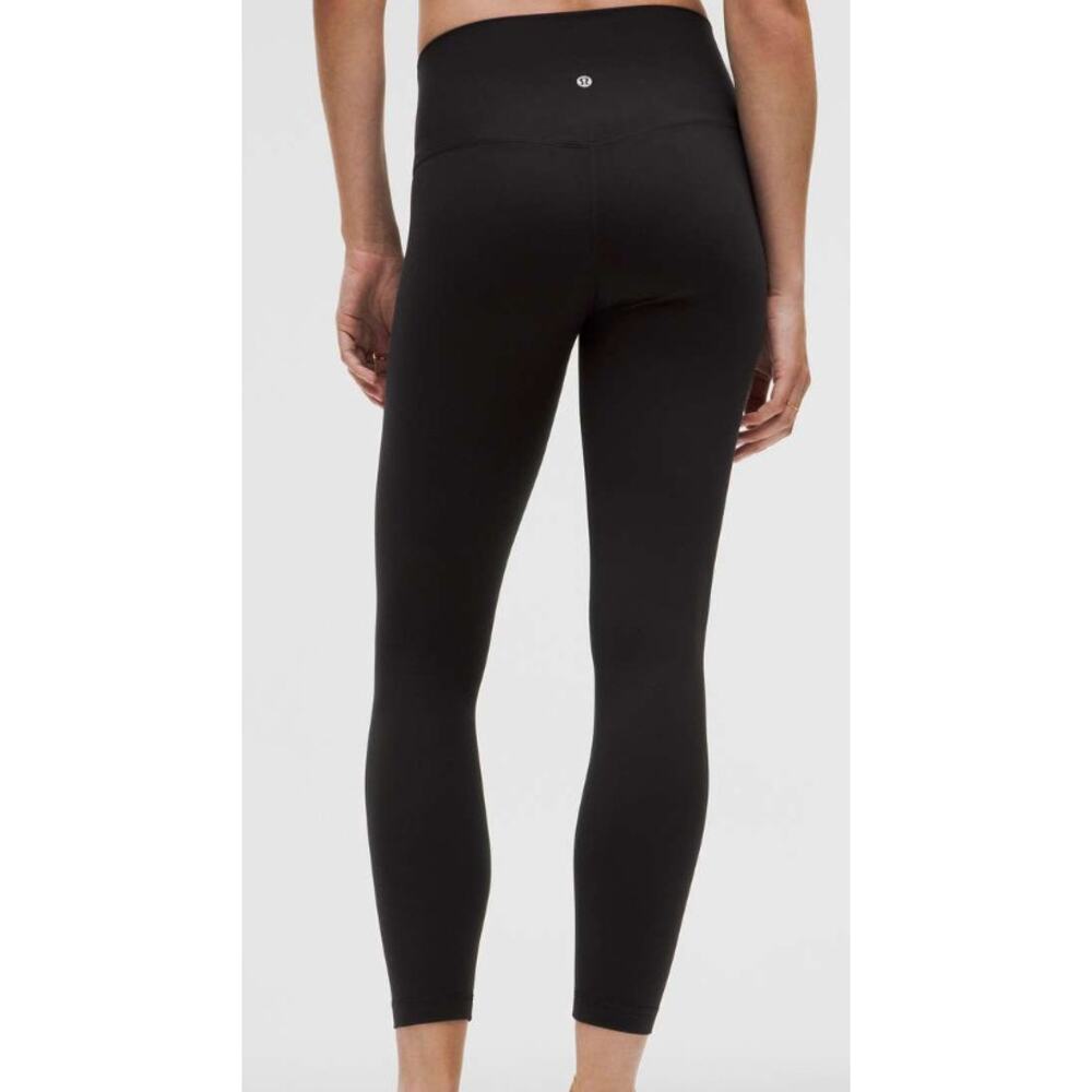 6887 NWT Lululemon Align High-Rise Pant 25" Black in Sz 6
