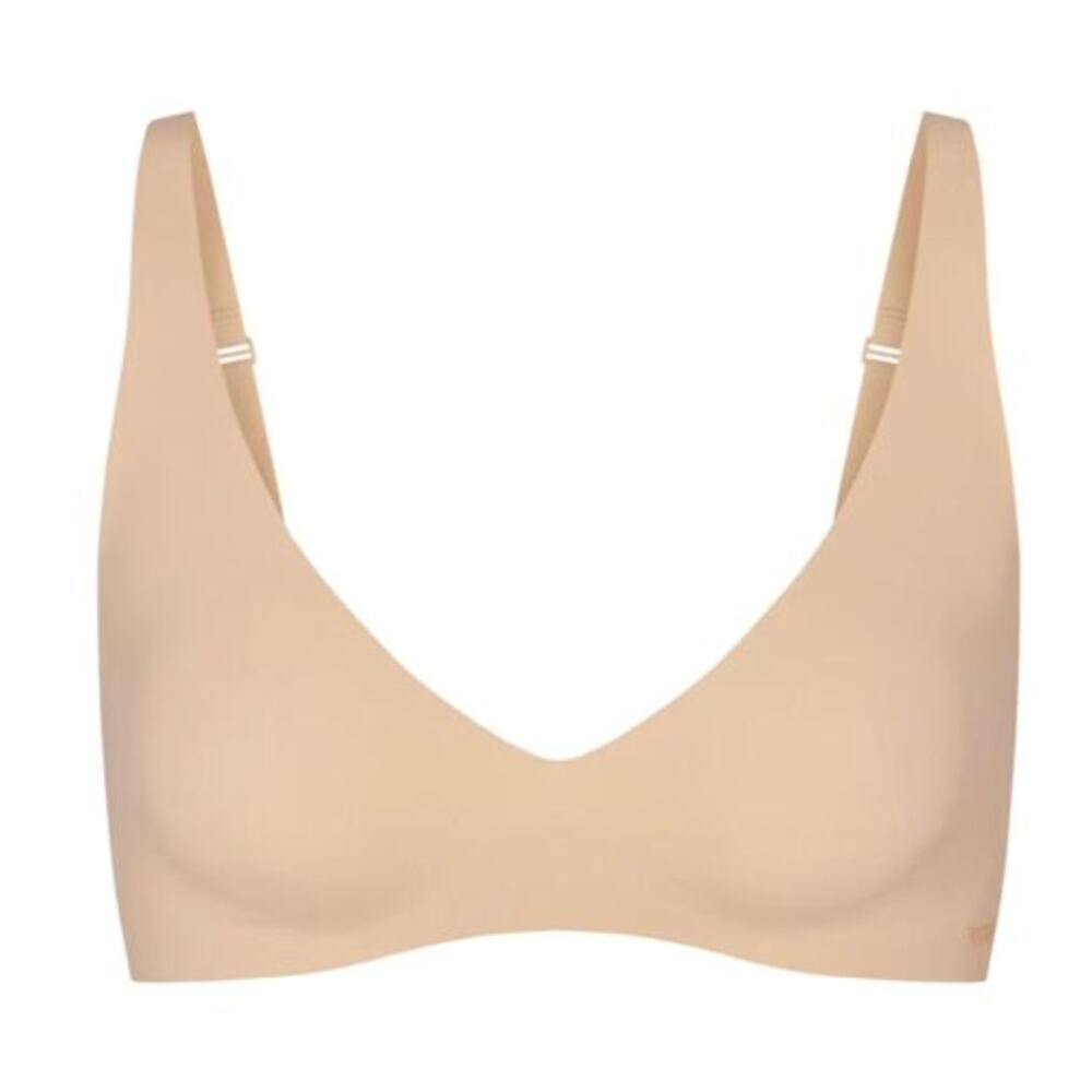 0240 SKIMS NWT NAKED PLUNGE BRA in CLAY in M-DD
