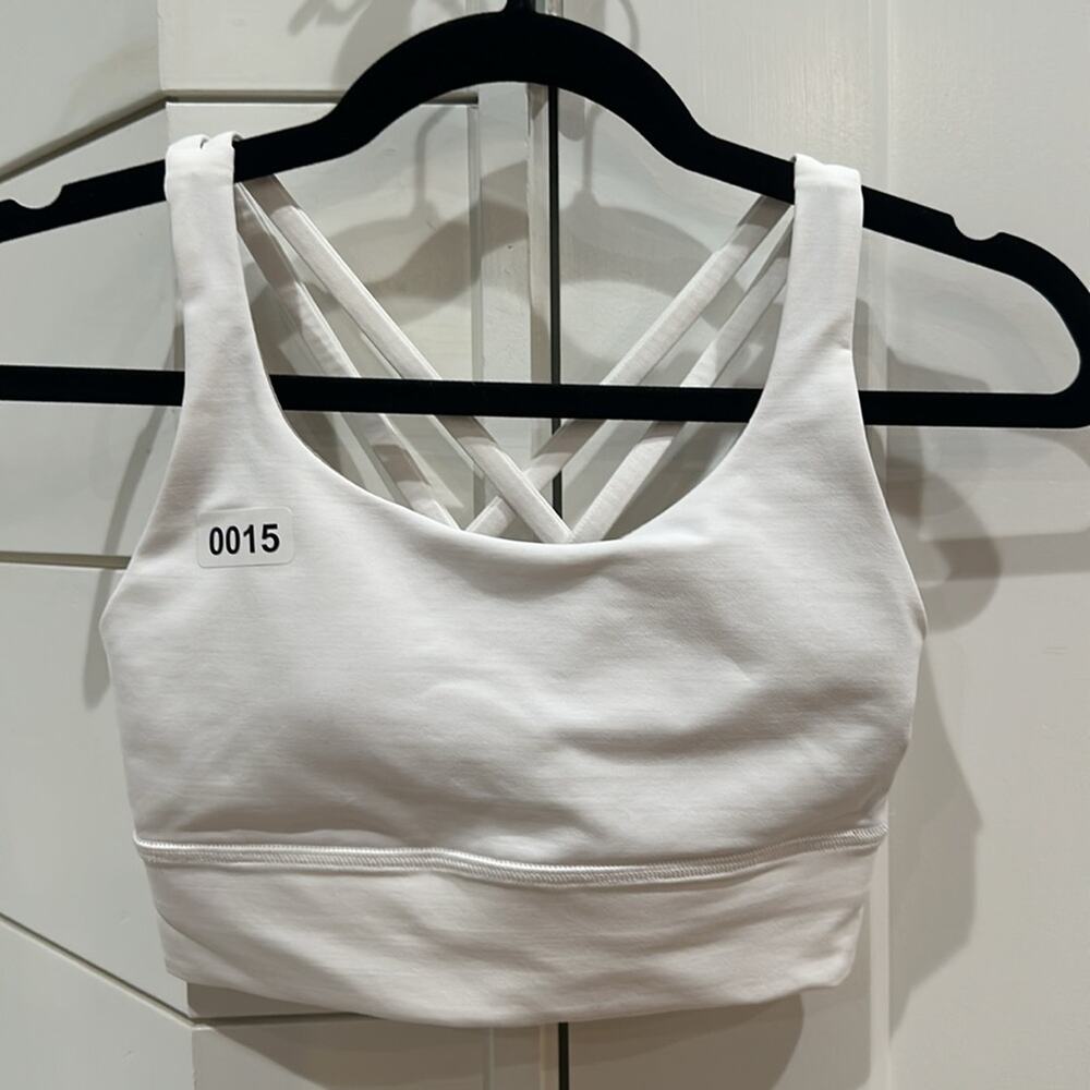 15 Lululemon Energy Bra *Long Line Sz 4