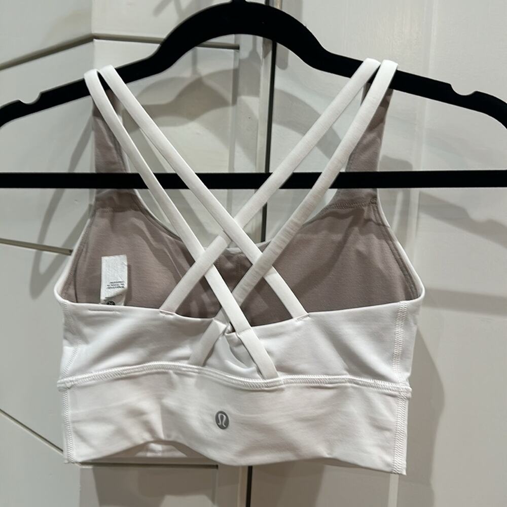 15 Lululemon Energy Bra *Long Line Sz 4