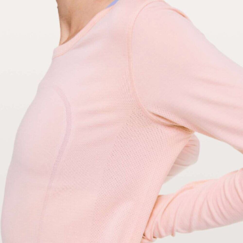 6047 - LULULEMON RUN: Swiftly Tech BREEZE Long Sleeve Crew Sz 6 *EUC